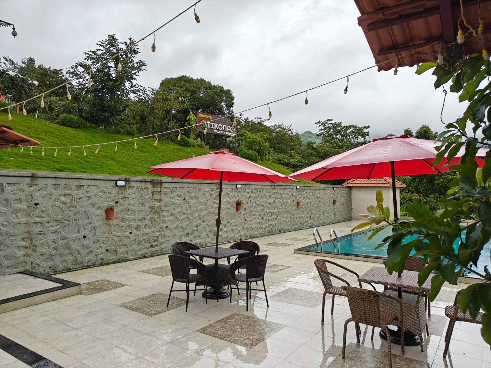 Willa Shinde'S Tikona Valley Farm Pune Zewnętrze zdjęcie