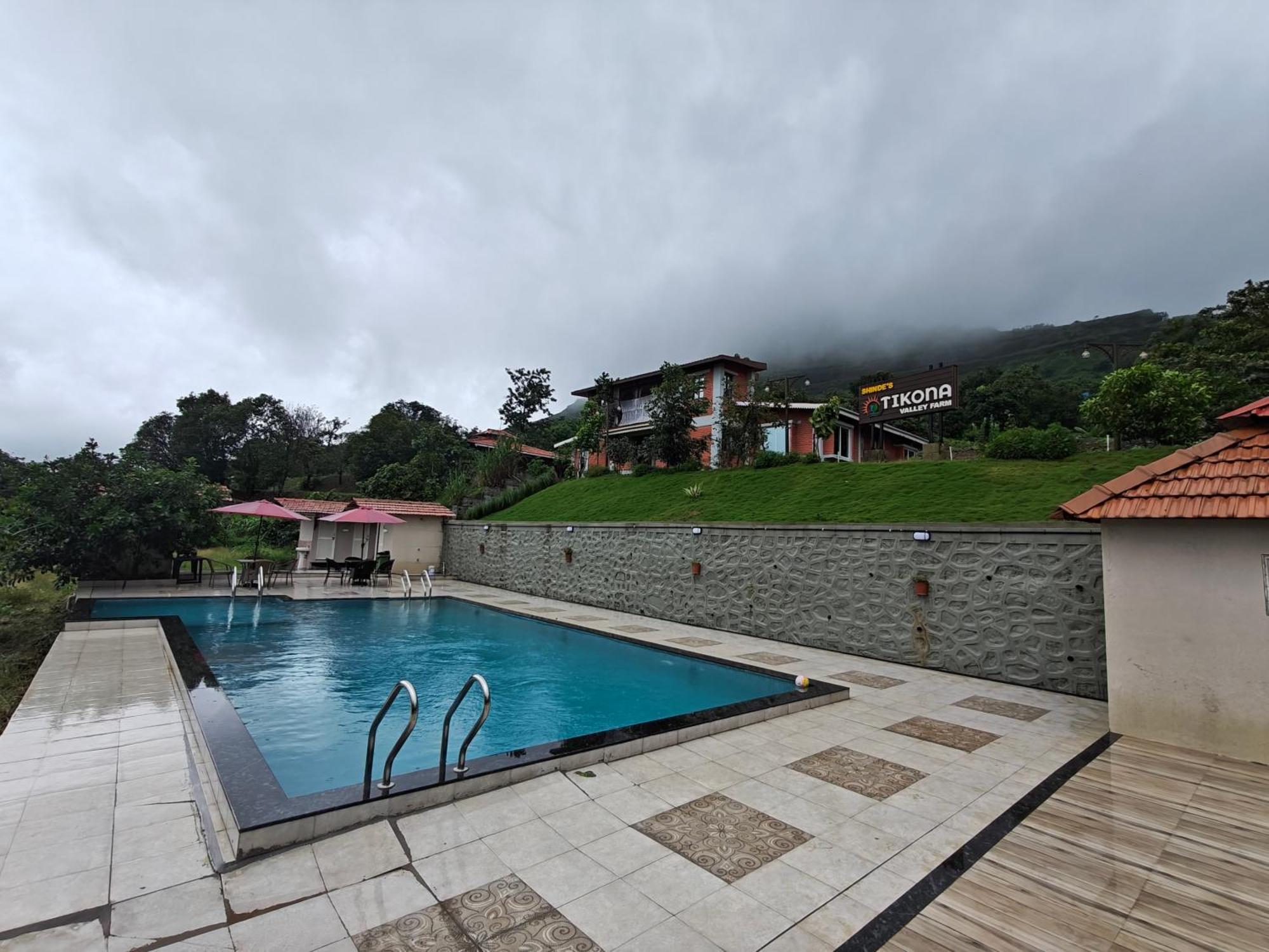 Willa Shinde'S Tikona Valley Farm Pune Zewnętrze zdjęcie